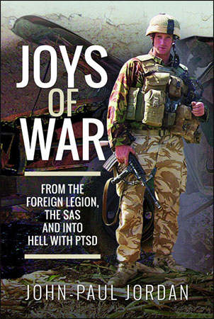 Joys of War by John-Paul Jordan - Book Sleeve